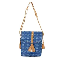 ZERATIO BAGS Women Sling Bag With Adjustable Strap Side Sling Bag Massenger (blue)-thumb2