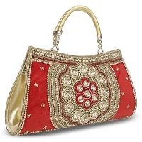 Shanvi handicraft Women's Stylish Hand Bag Clutch4-thumb1