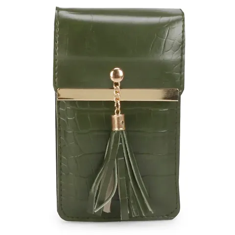 ZERATIO Bags Ladies Adjustable Shoulder Strap | Hand crafted stylish sling bag for women & girls | Ladies fashion side bag | Vegan LEATHER, multipurpose travel purse
