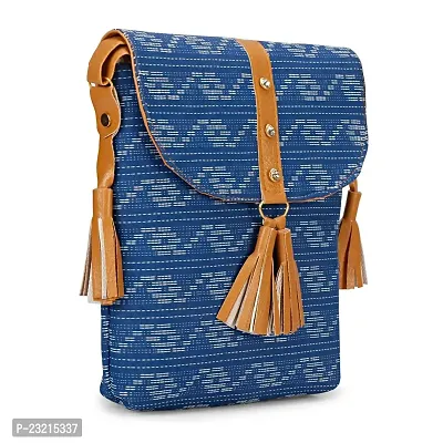 ZERATIO BAGS Women Sling Bag With Adjustable Strap Side Sling Bag Massenger (blue)