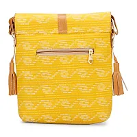 ZERATIO BAGS Women Sling Bag With Adjustable Strap Side Sling Bag Massenger (yellow)-thumb3