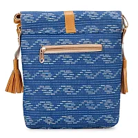ZERATIO BAGS Women Sling Bag With Adjustable Strap Side Sling Bag Massenger (blue)-thumb3