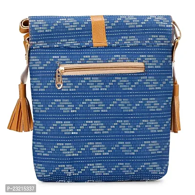 ZERATIO BAGS Women Sling Bag With Adjustable Strap Side Sling Bag Massenger (blue)-thumb4