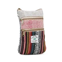 Shanvi handicraft Cotton Canvas Sling Cross Body Travel Business Satchel Messenger one Side Shoulder Bag for Men  Women-thumb3