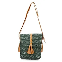 ZERATIO BAGS Women Sling Bag With Adjustable Strap Side Sling Bag Massenger (dark green)-thumb2