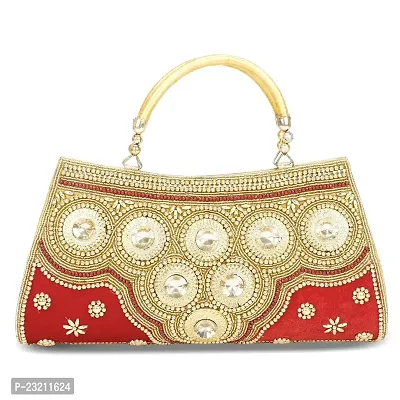 Shanvi handicraft Women's Stylish Hand Bag Clutch9
