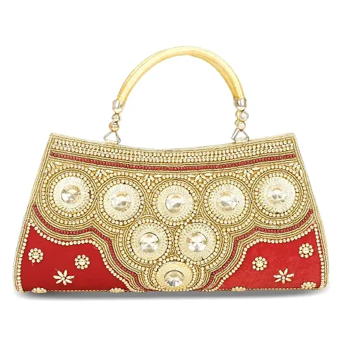 Shanvi handicraft Women's Stylish Hand Bag Clutch