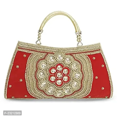 Shanvi handicraft Women's Stylish Hand Bag Clutch4