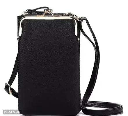 Stylish Fancy Designer PU Sling Bags For Women-thumb0