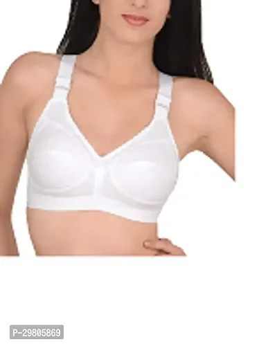 Soni Labella Cotton Basic Bra for Women - White Pack of 01-thumb0