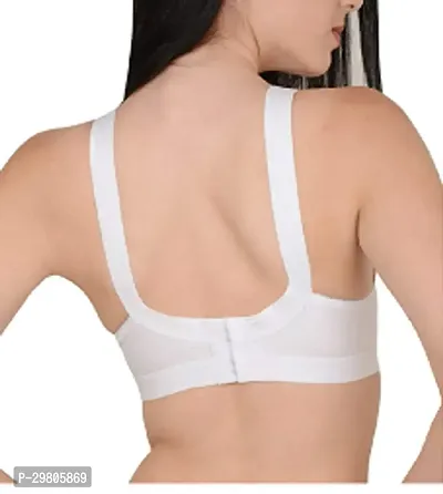 Soni Labella Cotton Basic Bra for Women - White Pack of 01-thumb2