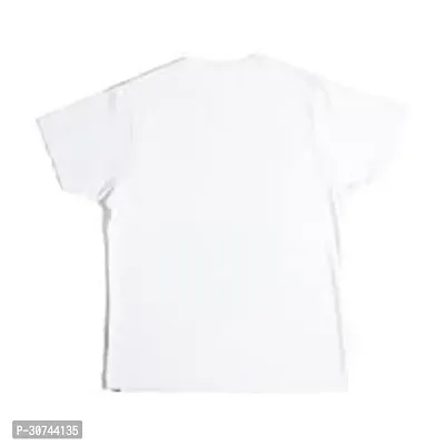 Classic Polyester Round Neck Solid T Shirt For Men-thumb0