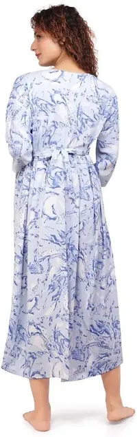 Stylish Fancy Cotton Blend Maternity Wear Dress For Women-thumb1