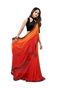 Embellished Georgette Saree with Blouse piece-thumb2