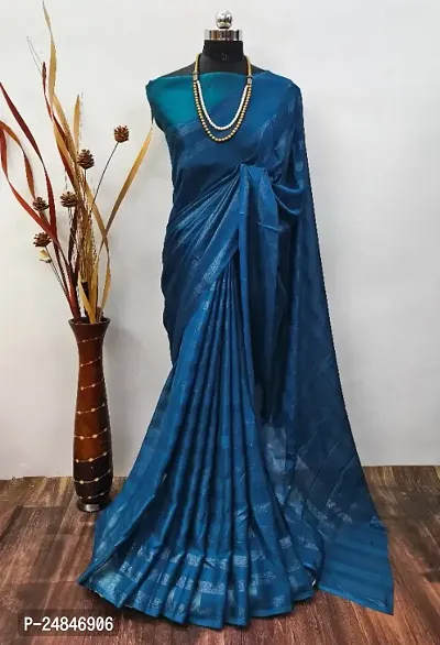 Zari Georgette Saree with Blouse piece