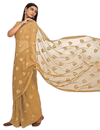 Classic Georgette Saree with Blouse piece for women