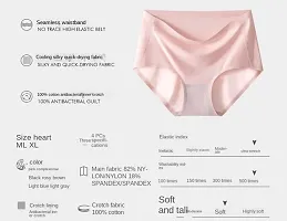 Seamless Panties for Women High Waist Full Coverage Ladies Underwear-thumb4