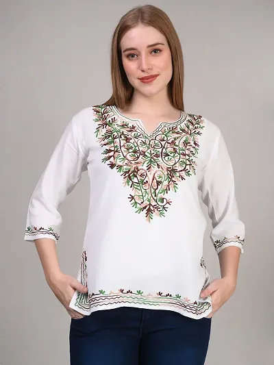 Elegant Rayon Tunic For Women