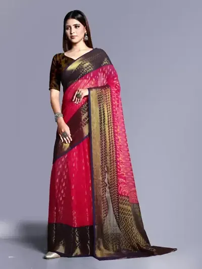 Brasso Printed Sarees with Blouse Piece