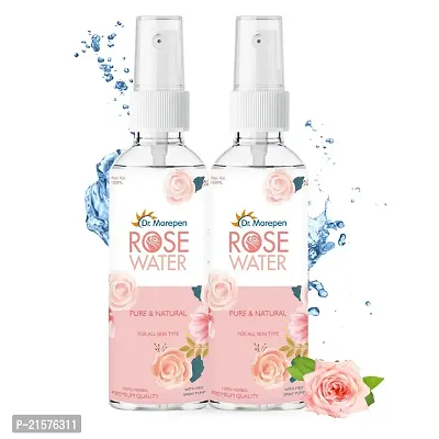 Pack of 2B Rose Water - Pure  Natural Vitamin A Cleanser 100ml