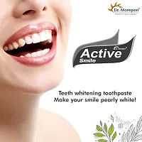 Pack of 1A Dr Morepen Active Smile Charcoal Toothpaste, Make Your Smile Pearly White -100 gms-thumb1