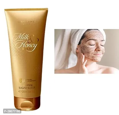 Oriflame Milk  Honey Gold Smoothing Sugar Scrub 200ml-thumb0