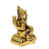 Kuber Handicraft Brass Laxmi Idol, 3.25 inches, 350 gm, Brass Black Antique Finish, 1 Piece, nbsp;Home Decor, Gift  Pooja-thumb2