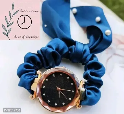 Stylish Fabric Analog Watch For Women-thumb0