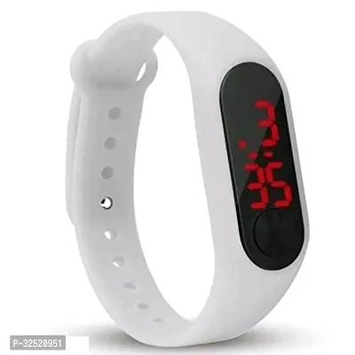 Stylish Rubber Digital Watches For Kids-thumb0