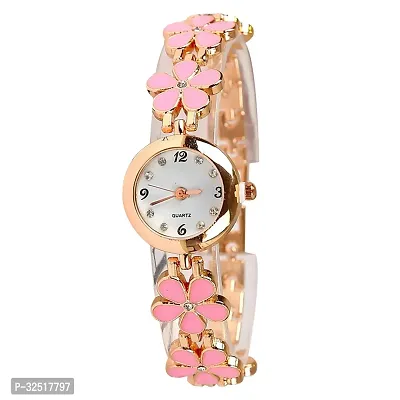 Stylish Metal Analog Watch For Women-thumb0