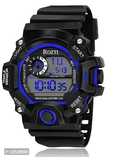 Stylish Plastic Digital Watches For Kids-thumb0