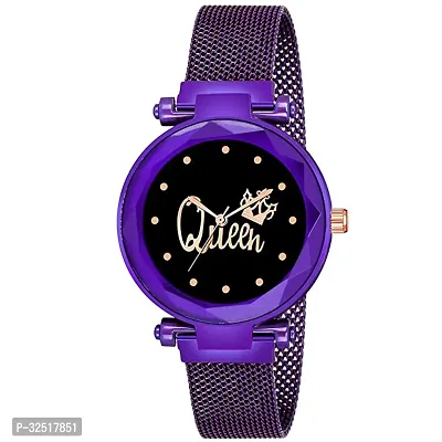 Stylish Metal Analog Watch For Women-thumb0