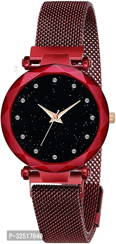 Stylish Metal Analog Watch For Women-thumb0