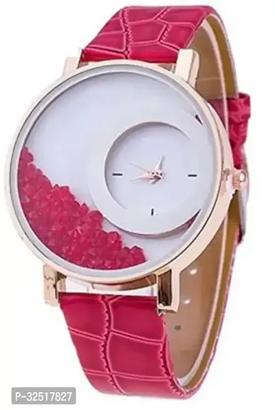 Stylish Synthetic Leather Analog Watch For Women