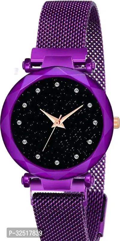 Stylish Metal Analog Watch For Women-thumb0