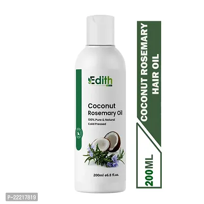 Coconut Rosemary Hair Oil For Hair Growth And Hair Fall Controll For Men And Women 100% Pure Natural 200ml-thumb0