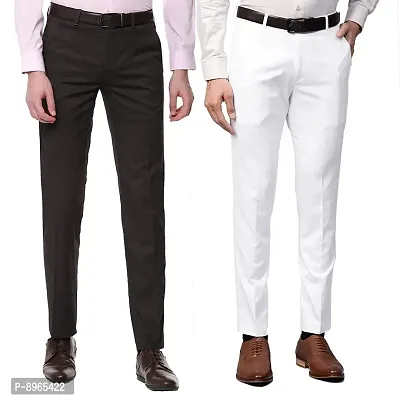 SLC Formal Trousers/ Formal Pant Regular Fit Men Black Trousers - Buy SLC Formal  Trousers/ Formal Pant Regular Fit Men Black Trousers Online at Best Prices  in India | Flipkart.com