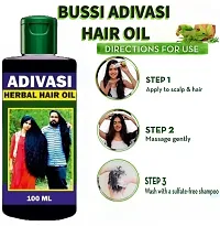 Adivasi Herbal Hair Oil- 100 ml Each, Pack Of 4-thumb2