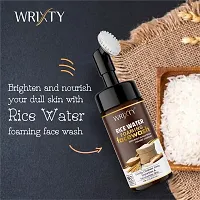 Rice Daily Brightening Cleansing Foam For Removes Impurities And Cleanses Face Wash-thumb3