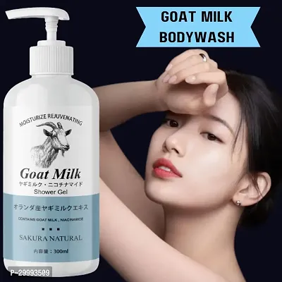 Korean Milk Whitening Body Shower Gel-thumb0