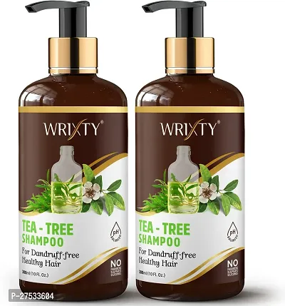 Tea Tree Anti Dandruff Shampoo -300 Ml Each, Pack Of 2