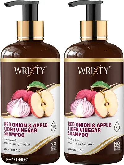 Onion Apple Cider Vinegar Shampoo For Hair Growth Pack Of 2