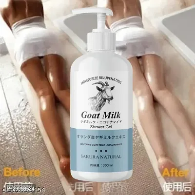 Goat Milk Mousse Body Wash Whitening Shower Gel Anti-Ageing Gel-thumb0