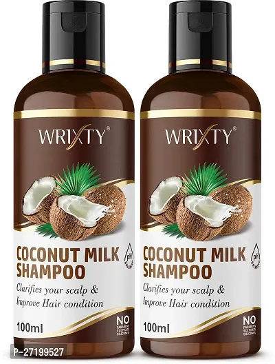 Coconut Milk Shampoo Free From Sls And Pls All Hair Types Pack Of 2-thumb0