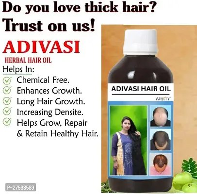 Adivasi Herbal Hair Oil-250 Ml-thumb0
