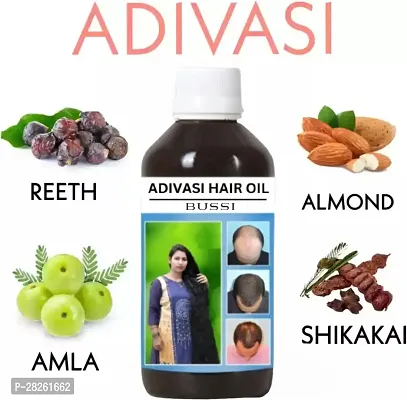 Bussi Adivasi Herbal Hair Oil- 250 ml Each, Pack Of 2-thumb4