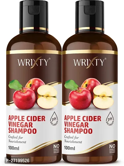 Apple Cider Vinegar Ultra Smoothing Shampoo For Men and Women Pack Of 2