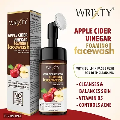 Organic Apple Cider Vinegar Face Wash For Oil Control, Balances Skin-thumb2