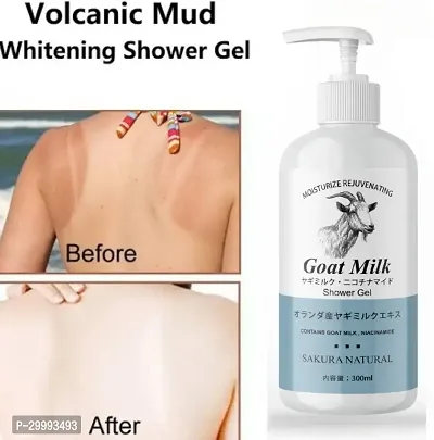 Goat Milk Whitening-Shower Gel Foroil Control-thumb0