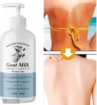 Goat Milk Whitening-Shower Gel Foroil Control-thumb0